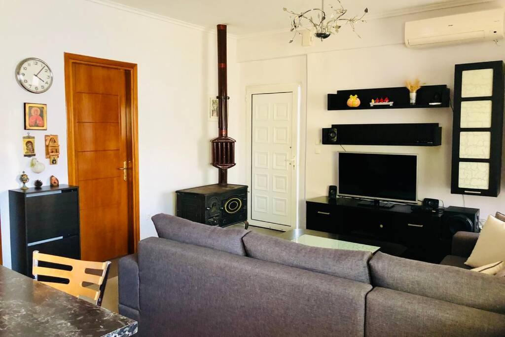 Family Apartment In Greece Kalandra エクステリア 写真